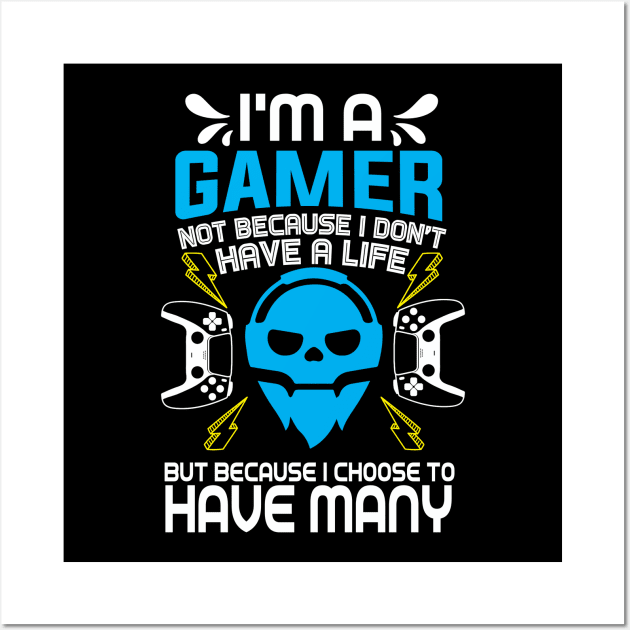 I'm Gamer have many Wall Art by HassibDesign